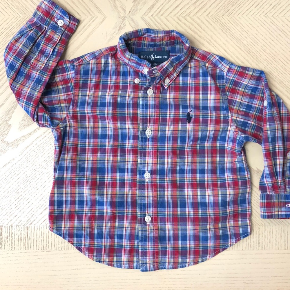 Ralph Lauren button down. Adorable!!